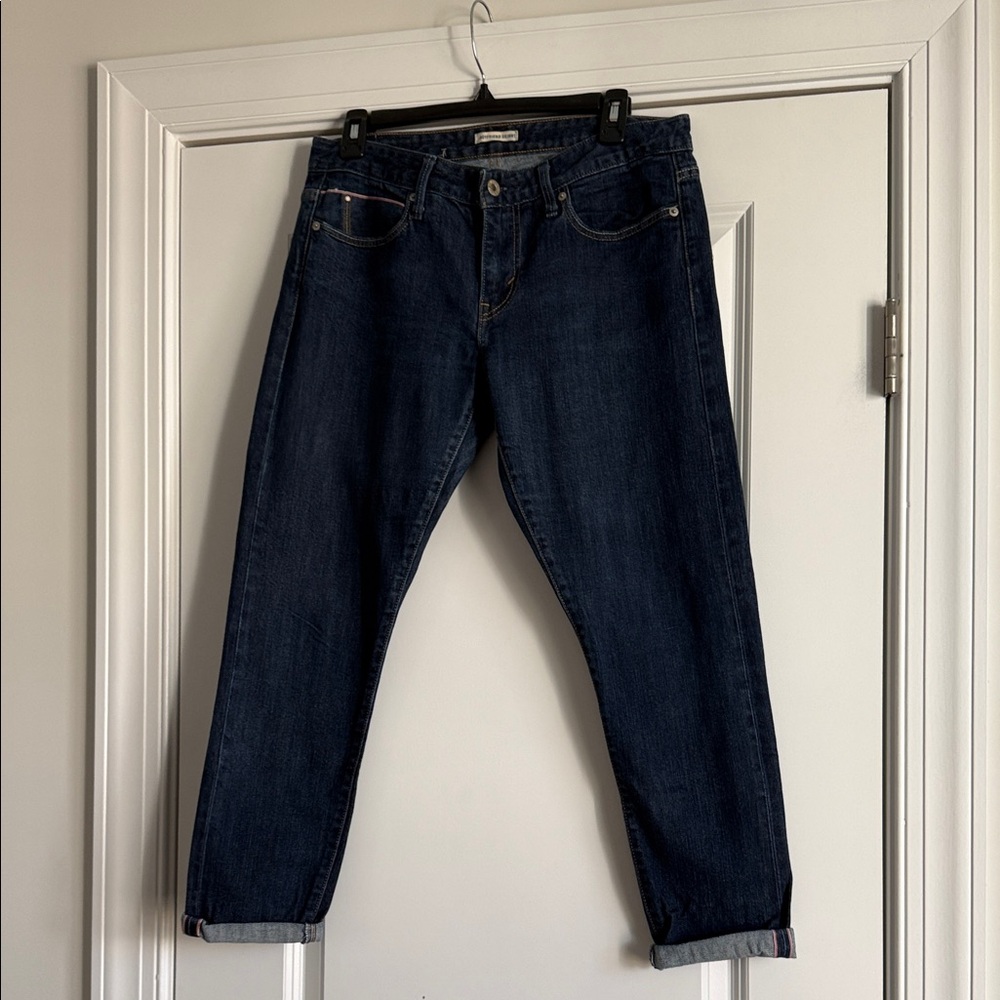 Levi's Women's Dark Blue Skinny Boyfriend Jeans